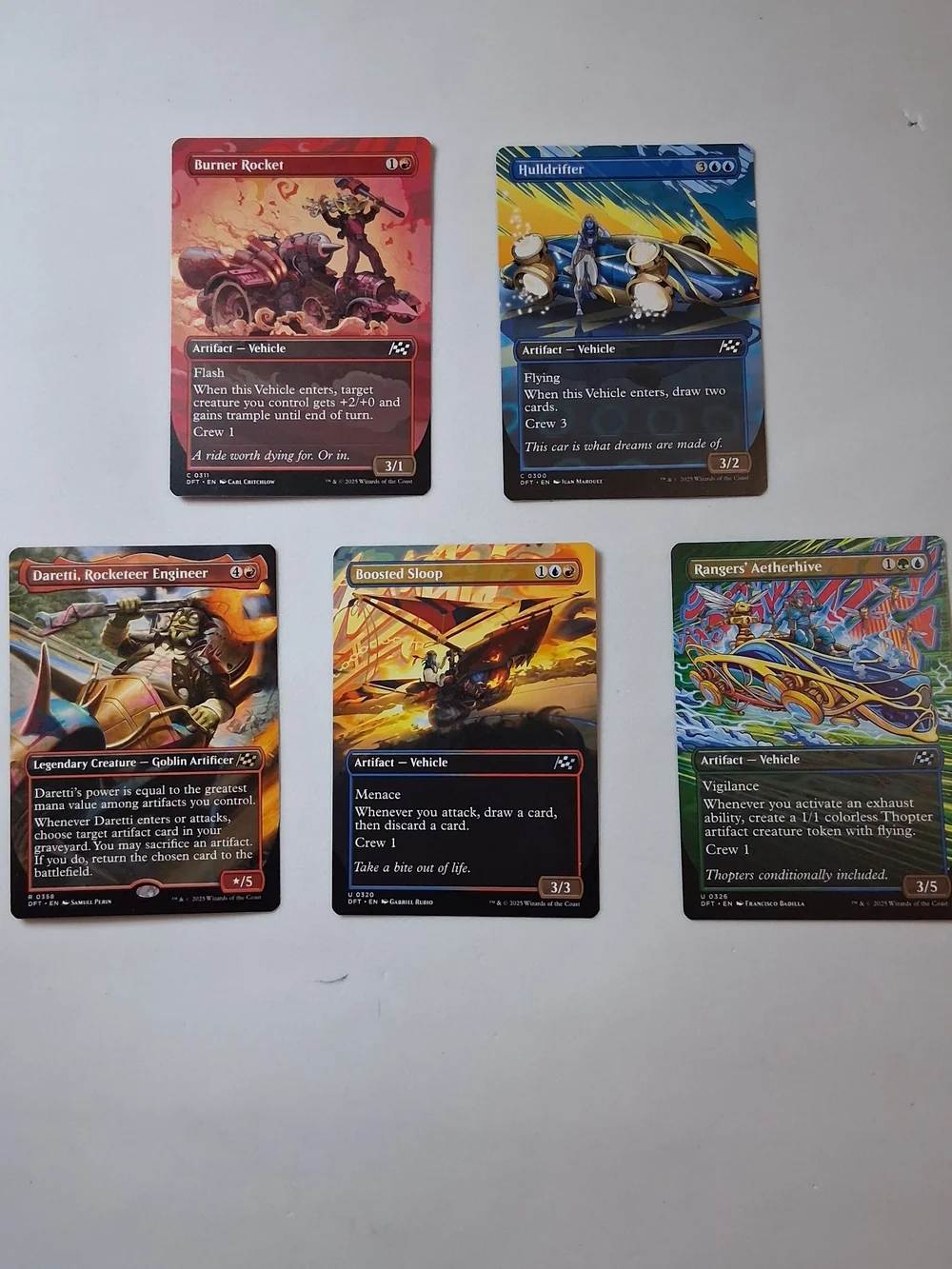 Set With Rare Loot The Pathfinder ~ MTG Card Collection ~ Borderless Variants